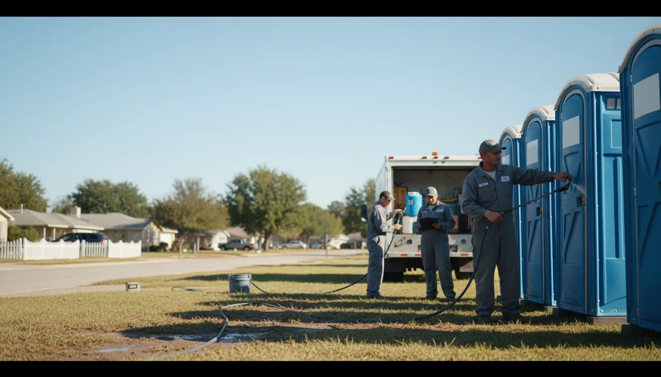 Long-Term Portable Toilet Rental in Webb, AL near me